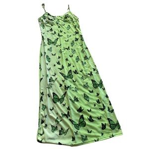 Omighty monarch butterfly midi dress